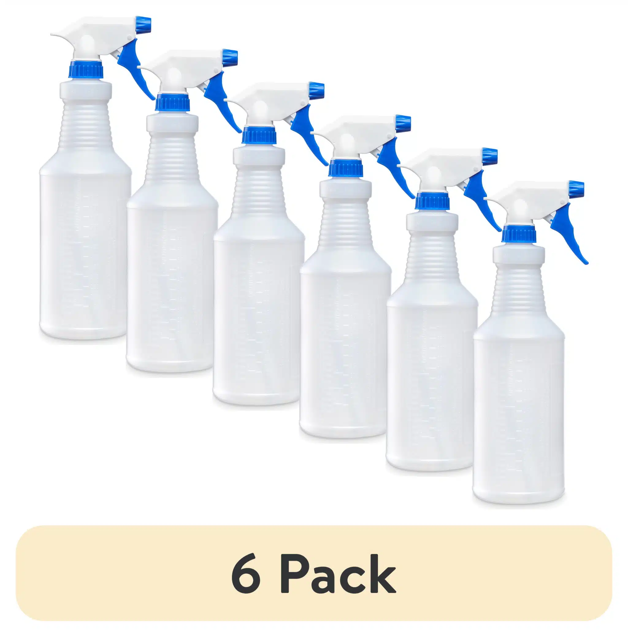 6-pack-Great-Value-All-Purpose-Plastic-Spray-Bottle-32-oz_d2e821fc-e219-48ae-99f9-5f62922a44d8.42a3c0186650f85fa96f31b60f66cf36.jpeg (6 Pack) All Purpose Plastic Spray Bottle, 32 Oz., Single Count - Image 1