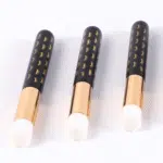 10 Pcs Cute Black Lash Cleanser Brushes Lash Shampoo Brushes for Eyelash Extensions Cosmetic Brushes Peel off Blackhead Brush Remover Tool Nose Cleaning Washing Brush - Image 2