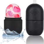 Ice Roller for Face and Eye, Upgrated Ice Face Roller, Facial Ice Roller Skincare Ice Roller, Contour Ice Cube for Face Ice Face Massager, Silicone Ice Mold for Face for Beauty Puffiness Pain Relief