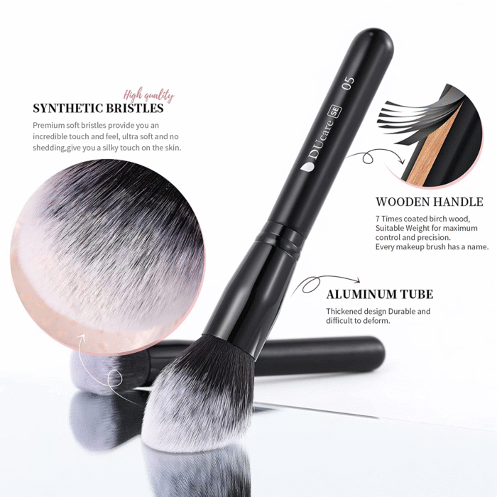 Professional Makeup Brushes Set 27Pcs Makeup Brush Set Premium Synthetic Kabuki Foundation Blending Face Powder Blush Concealers Eye Shadows Brushes - Image 5