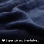 Dog Blankets for Small Dogs & Cats for Couch, Reversible Flannel Blankets for Pets 24X32 Inch,Cat Blankets for Indoor Cats Washable (Blue) - Image 3