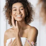 Beauty Womens Face Razor for Peach Fuzz Removal Facial Hair Shaver Dermaplaning Tool Women Travel Trimmer to Remove Fine Hair Blue Eyebrow Razors Remover Dermaplane Exfoliating Sensitive Skin - Image 4