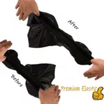 Soft Elastic Band Satin Bonnets for Women, 3 Pcs Silky Head Scarf Hair Wrap for Sleeping Curly Natural Long Hair by - Image 4