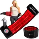 Red Light Therapy Belt - 660Nm & 850Nm near Infrared & Red Light Therapy for Body, Relaxing Muscle, Inflammation, Improve Circulation