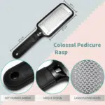 Professional Foot Scrubber for Hard Skin - Foot File, Foot Scraper & Callus Remover for Feet Leaving Soft & Smooth Heels (Foot Rasp, Pack 1) - Image 2