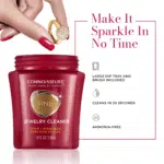 Fine Jewelry Cleaner Solution for Gold, Diamonds, Platinum, and Gemstones, 8 Fl Oz - Image 4