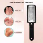Professional Foot Scrubber for Hard Skin - Foot File, Foot Scraper & Callus Remover for Feet Leaving Soft & Smooth Heels (Foot Rasp, Pack 1) - Image 5