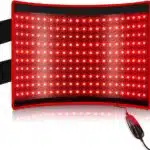 Red Light Therapy for Body, Dual Chip 660Nm 850Nm Red near Infrared Light with Timer, Large Pads Belt Wearable Wrap, Infrared Light Therapy for Muscle Back Waist Pain. 43W