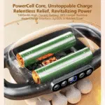 16-Head Deep Tissue Massage Gun with 30 Levels & 30 Modes, Red Light Therapy, Quiet Percussion Massager for Back, Shoulders, Legs, and Muscle Pain Relief,Relieve Fascial Inflammation Gift White Grey - Image 9