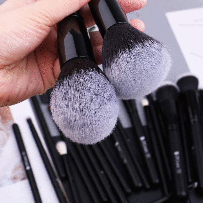 Professional Makeup Brushes Set 27Pcs Makeup Brush Set Premium Synthetic Kabuki Foundation Blending Face Powder Blush Concealers Eye Shadows Brushes - Image 4