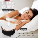 Diffusers for Essential Oils Large Room, 500Ml Aromatherapy Diffuser Cool Mist Humidifier with Remote Control,7 Colors Lights & 3 Mist Mode Waterless Auto off for Women Office Home Black - Image 4