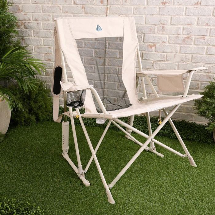 GCI Outdoor XL Elite Portable Rocking Chair with Pocket - Image 5