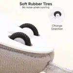 Cat Toys, Electronic Interactive Cat Toys for Indoor Cats, Automatic Cat Toys with Feather Tail, Smart Sensing Mouse Cat Toys with USB Rechargeable for Kitten Indoor Outdoor Activity - Image 6