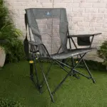 GCI Outdoor XL Elite Portable Rocking Chair with Pocket - Image 6