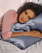 Satin Pillowcase, Silk Pillow Cases for Hair and Skin with Zipper, Queen Pillow Cases Set of 2 for 20"X30", Exquisite Packaging for Women Men - Image 7