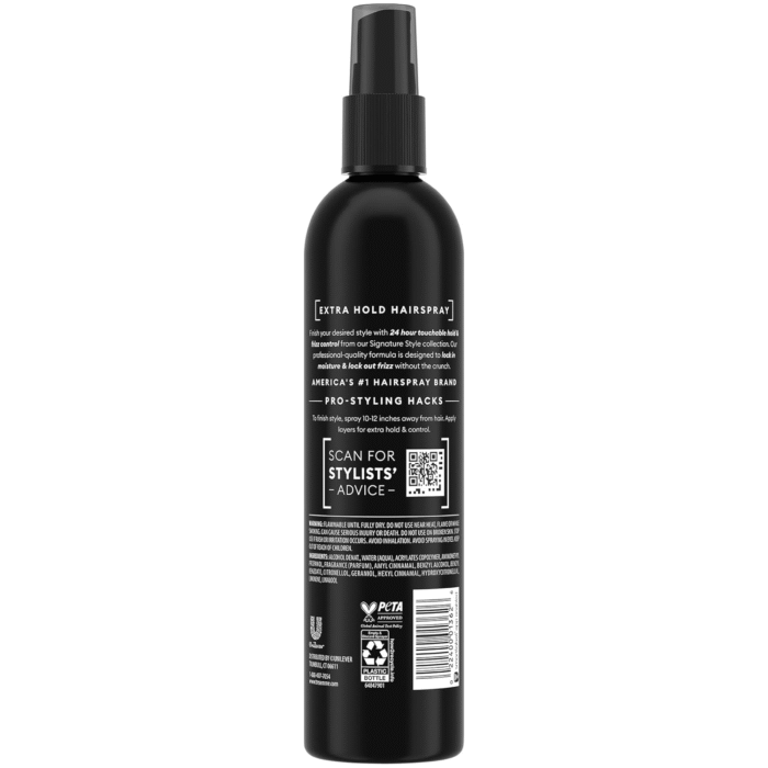 Tresemmé Extra Hold Hairspray, Non-Aerosol 3-Pack, 24H Hold & Frizz Control + Keratin Repair Hair Mask - Image 2