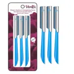 Beauty Womens Face Razor for Peach Fuzz Removal Facial Hair Shaver Dermaplaning Tool Women Travel Trimmer to Remove Fine Hair Blue Eyebrow Razors Remover Dermaplane Exfoliating Sensitive Skin