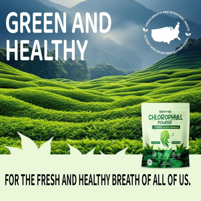 SWIYIE Chlorophyll Stick Packs: Remove Bad Breath Supercharge Your - Image 6