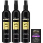 Tresemmé Extra Hold Hairspray, Non-Aerosol 3-Pack, 24H Hold & Frizz Control + Keratin Repair Hair Mask