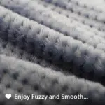 Dog Blankets for Small Dogs & Cats for Couch, Reversible Flannel Blankets for Pets 24X32 Inch,Cat Blankets for Indoor Cats Washable (Blue) - Image 2