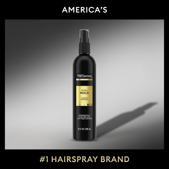 Tresemmé Extra Hold Hairspray, Non-Aerosol 3-Pack, 24H Hold & Frizz Control + Keratin Repair Hair Mask - Image 7
