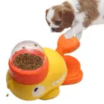 Dog Puzzle Feeder – Cartoon Duck Design Food Dispenser Toy | Interactive Anti-Slip Pet Feeder for Puppies & Cats - Image 5