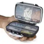Travel Pill Organizer Moisture Proof Pill Box Daily Medicine Holder 2 Layers - Image 9