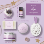 Lavender Spa Gift Box for Women – 7-Piece Self-Care Bath Set with Candle, Soap, Bath Bomb, Salt Scrub & Essential Oils (Relaxing Birthday, Mother’s Day, or Thank You Gift) - Image 2