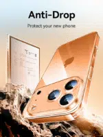 iPhone 17 / 16 / 15 Pro Max Case with Lens Protection – Transparent Anti-Yellow Shockproof Cover - Image 5