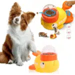 Dog Puzzle Feeder – Cartoon Duck Design Food Dispenser Toy | Interactive Anti-Slip Pet Feeder for Puppies & Cats - Image 3