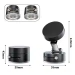 360° Rotatable Magnetic Phone Holder – Stable & Universal Car Mount