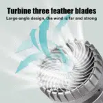 Outdoor Solar Camping Light Portable with Fan Solar Charge Hanging Tent Lamp Rechargeable Camping Flashlight Powerful Hand Lamp - Image 3