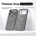 Frosted Magnetic Case Shockproof Hybrid Cover for Iphone 17 Pro Max/17 Pro/17 - Image 2