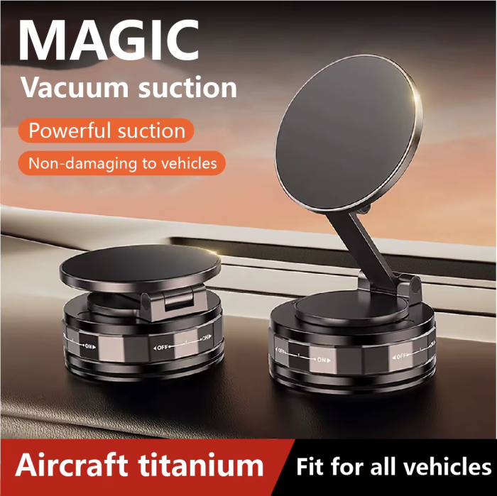 360° Rotatable Magnetic Phone Holder – Stable & Universal Car Mount - Image 2