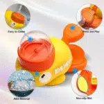 Dog Puzzle Feeder – Cartoon Duck Design Food Dispenser Toy | Interactive Anti-Slip Pet Feeder for Puppies & Cats - Image 4