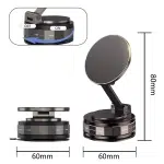 360° Rotatable Magnetic Phone Holder – Stable & Universal Car Mount - Image 8