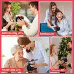 Eternal Rose with Necklace Earrings Set Birthday Gifts for Women Mom Preserved Real Flowers Mothers Day Valentines Day Gifts Anniversary Jewelry Sets for Women Grandma Wife Girlfriend Her (Red) - Image 7