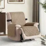 1Pc Recliner Chair Cover Water Repellant Armchairs Slipcover Living Room Sofa Couch with Elastic Strap Furniture Protector - Image 9