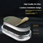 Car LED Touch Lights Wireless Interior Light Magnetic Auto Door Light Roof Ceiling Lamp Reading Lamp USB Rechargeable 5V - Image 3