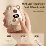 Plush Portable Hand Warmer – Fast Heating Long Battery Life & 3-Speed Temperature Control - Image 4