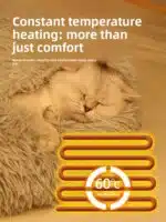 Electric Heated Cat Bed with Adjustable Temperature - Image 2