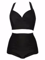 Women’s Plus Size High-Waist Bikini Swimsuit Set - Image 5