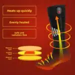 Electric Heated Socks – USB Rechargeable Warm Socks for Cold Feet (UK Winter) - Image 2