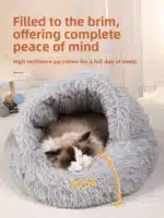 Electric Heated Cat Bed with Adjustable Temperature - Image 4