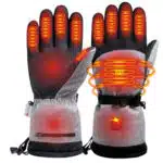 Electric Heated Gloves – Touchscreen Waterproof Winter Gloves