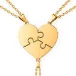 Engravable Heart Shape Stainless Steel Necklace - Image 5