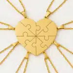 Engravable Heart Shape Stainless Steel Necklace - Image 3